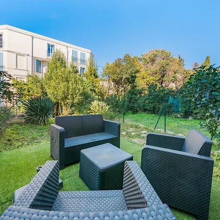 Avec Terrasse Et Jardin Arbore - 5 Min Hypercentre Apartment Cannes